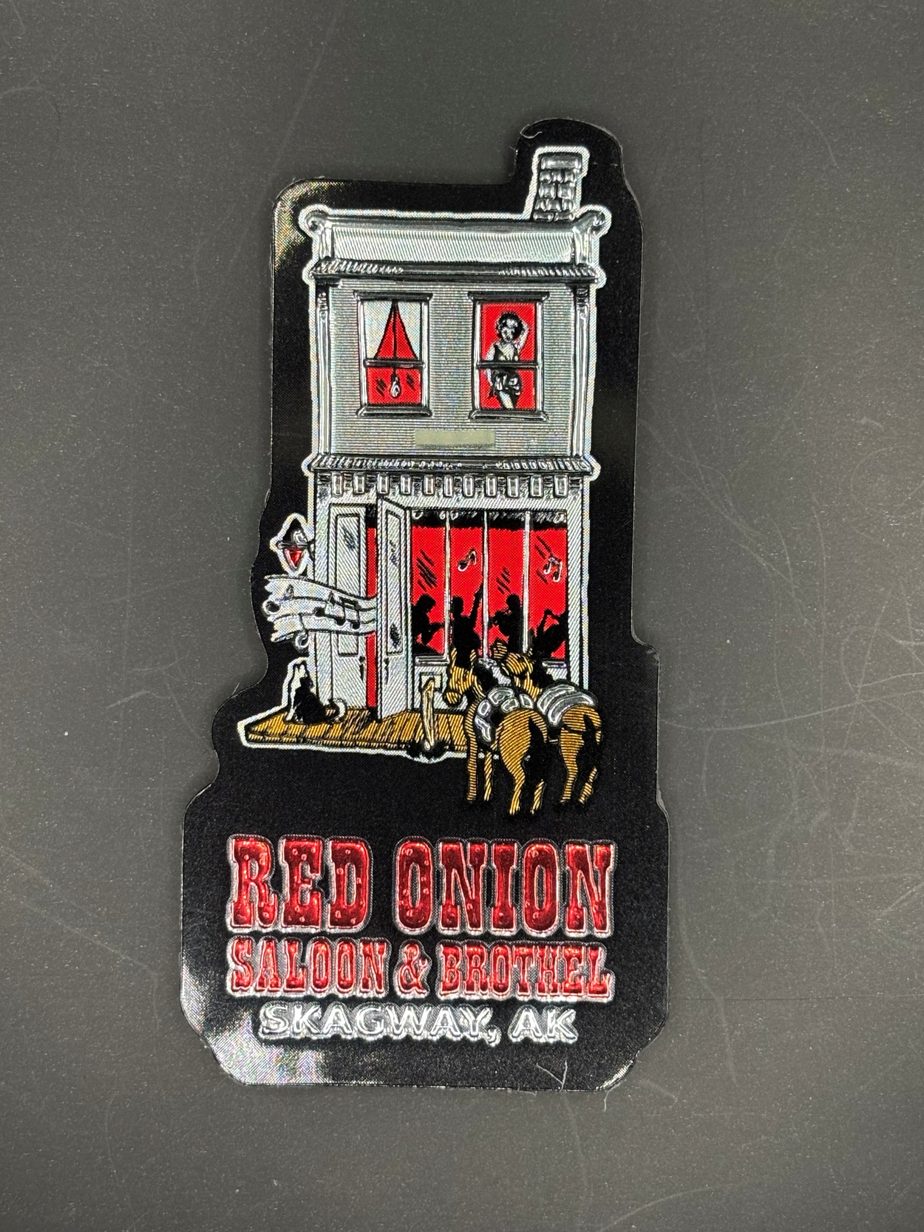 Red Onion Building Magnet