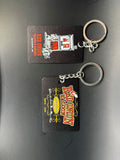Red Onion Flat Keychain