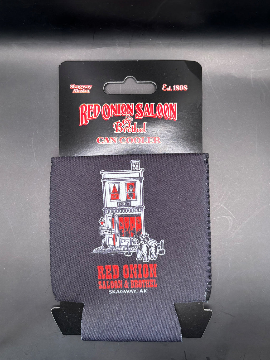Red Onion Can Koozie